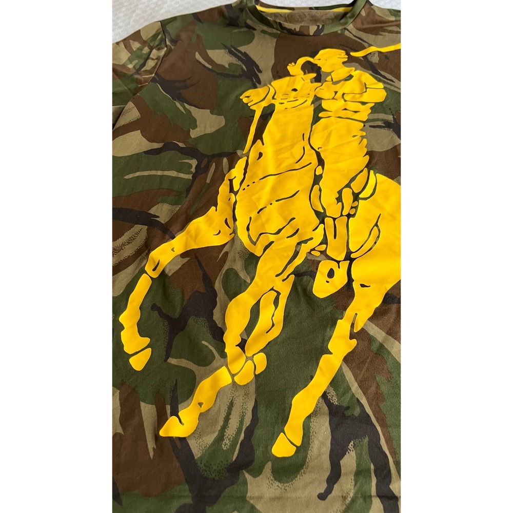 Polo Ralph Lauren Mens XL Camo Big Pony ThermoVent Performance T-Shirt army - Picture 4 of 13